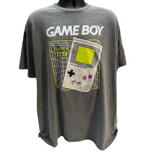 Nintendo Game Boy Retro 1989 Handheld Video Game Console Graphic T-Shirt